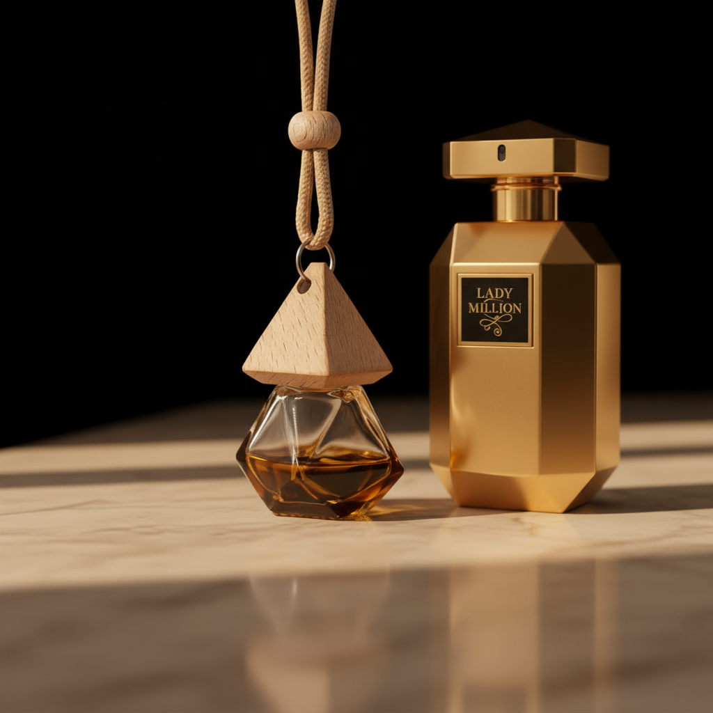 Hanging Car Diffuser - Lady Million Type