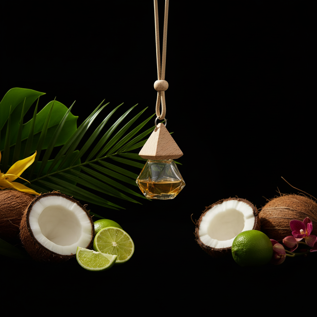 Hanging Car Diffuser - Coconut Lime